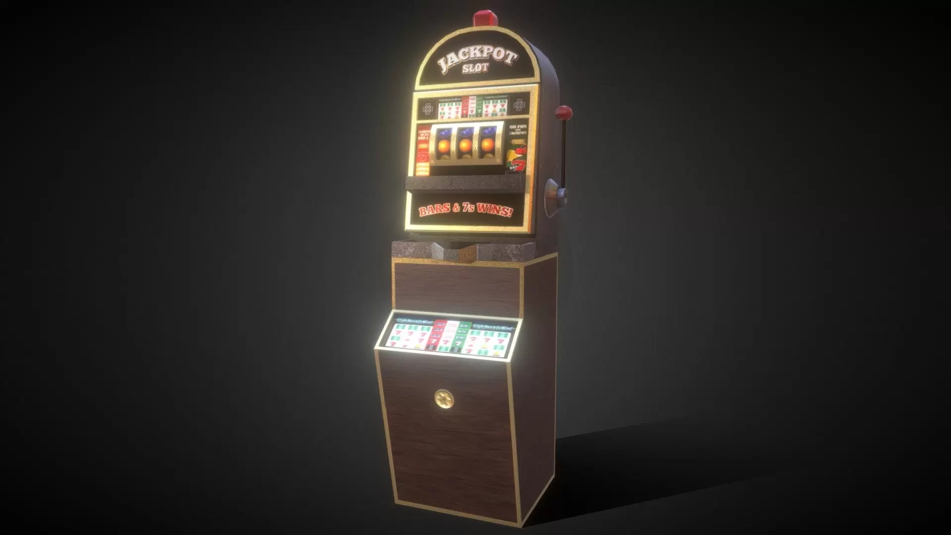 Slot Machin Casino Game Asset _ 3