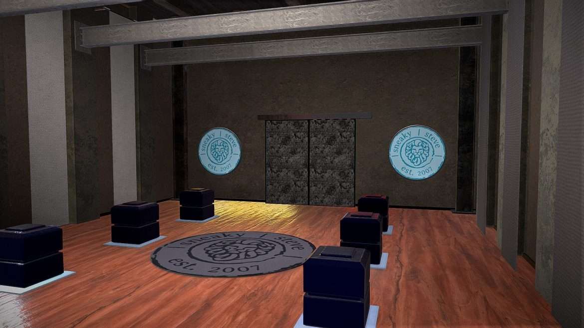 sneaky steve showroom wip 3d model