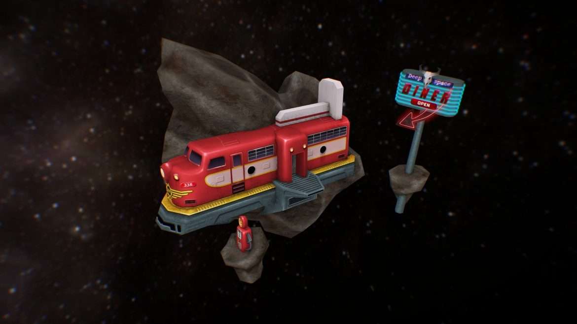 space cafe 3d model