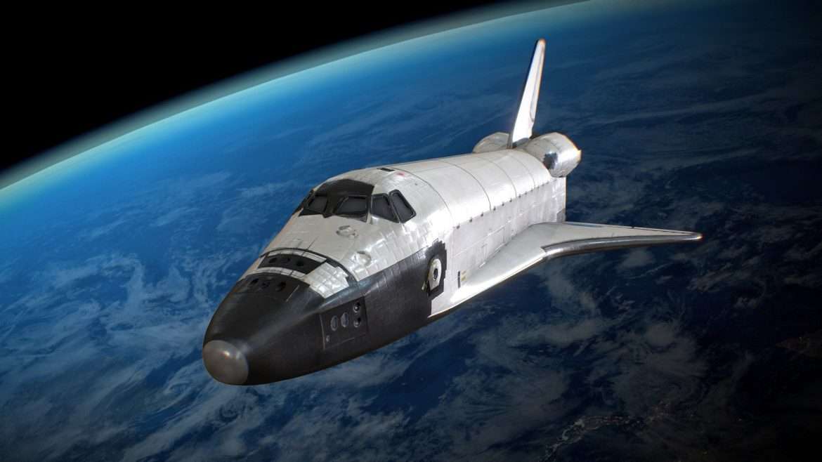 space shuttle 3d model