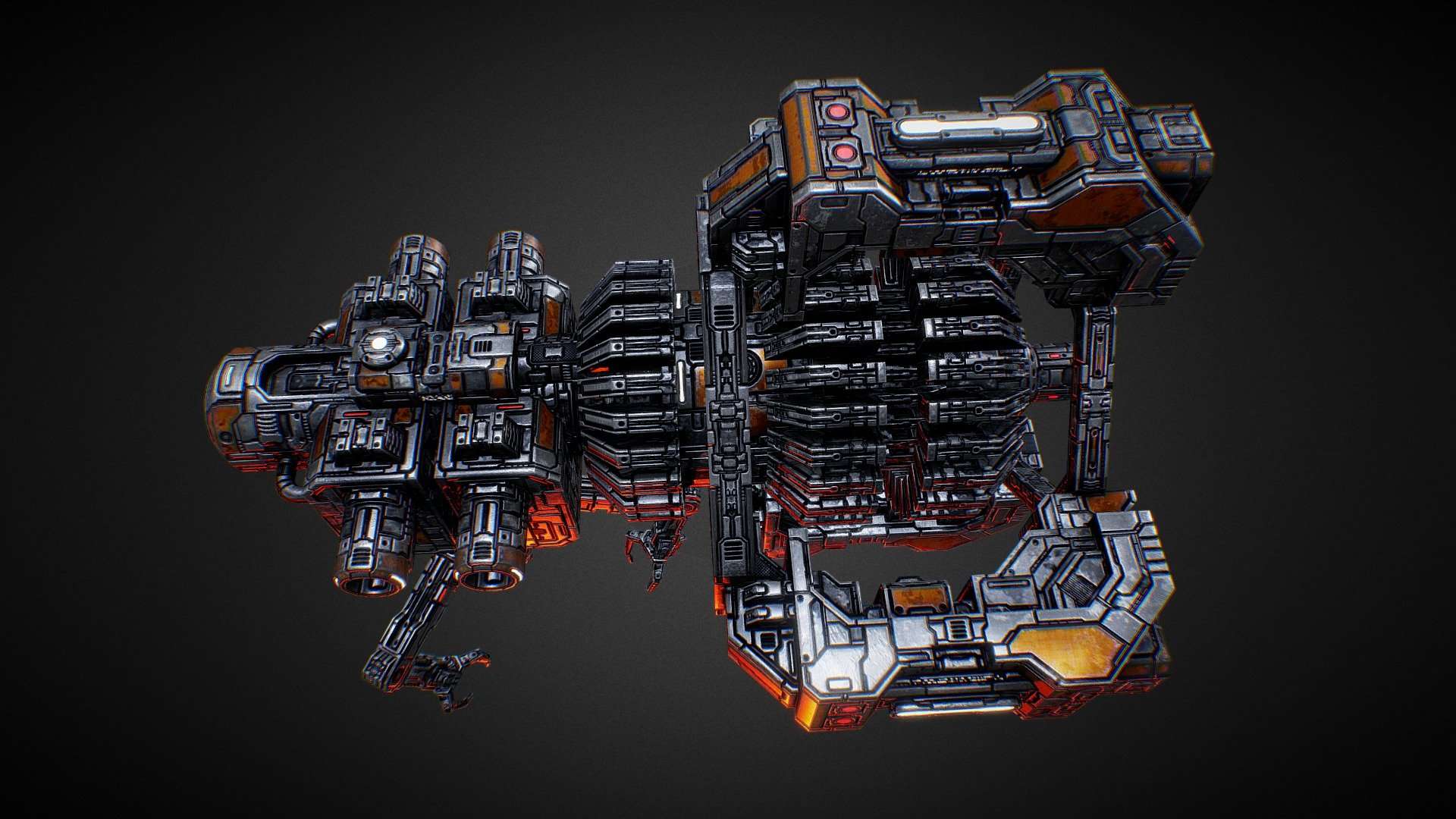 Starfall Tactics — Mining station