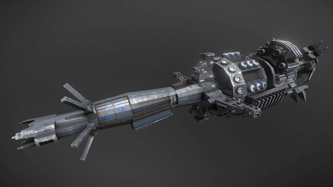station 42 space station 3d model