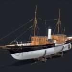Steam yacht