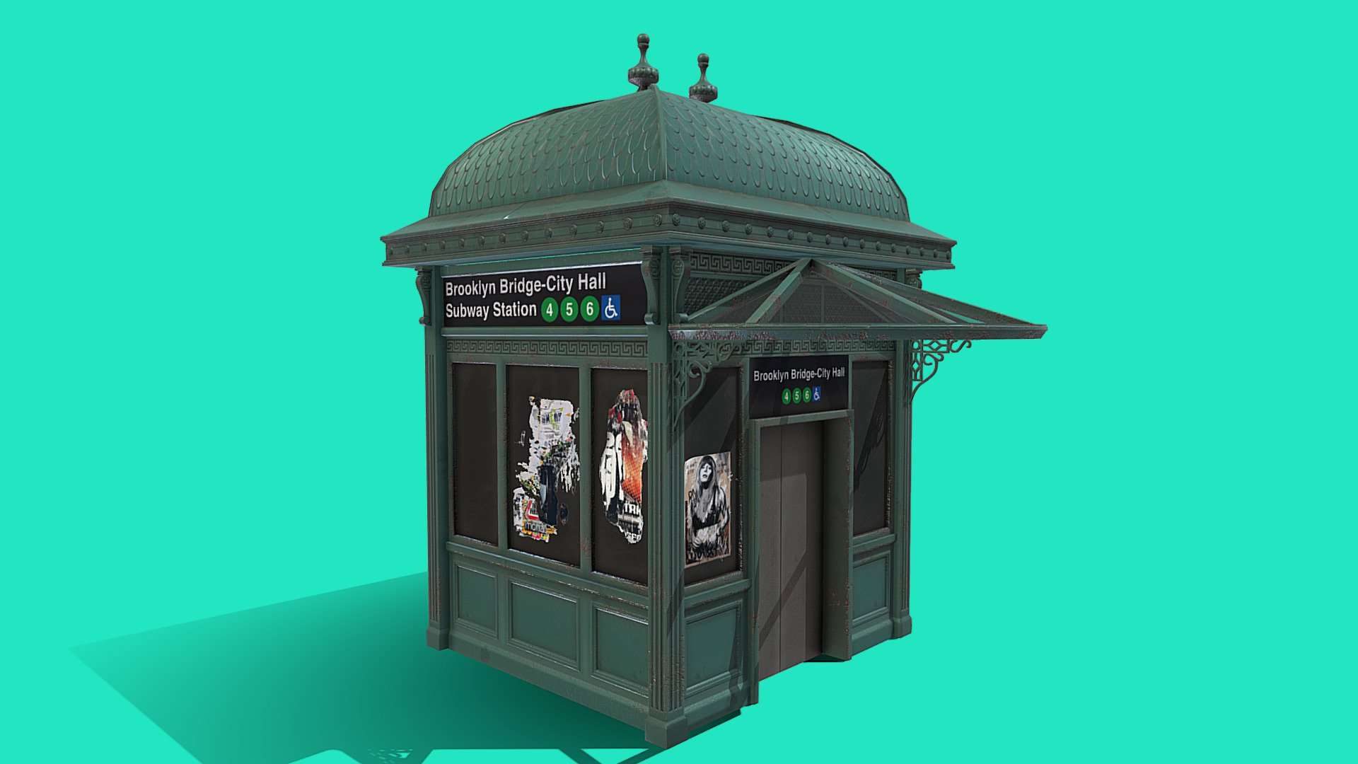 Subway Elevator – Ready to Unity HDRP