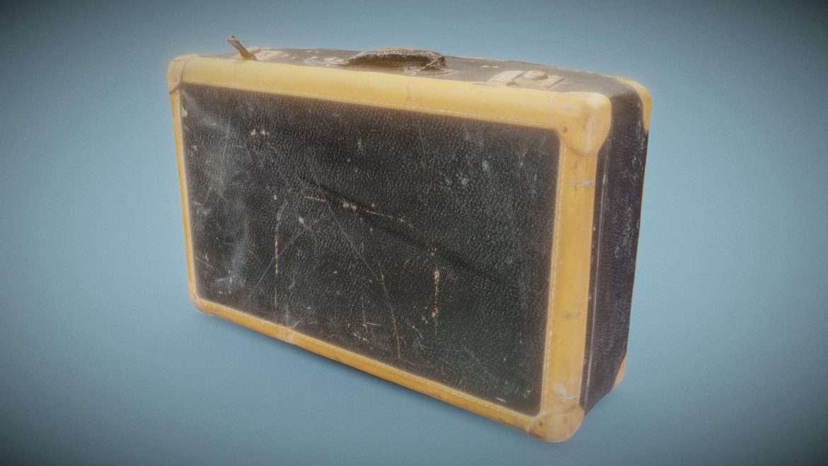 suitcase 3 3d model