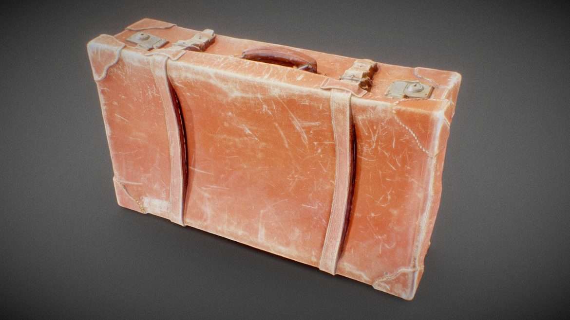 suitcase 4 3d model