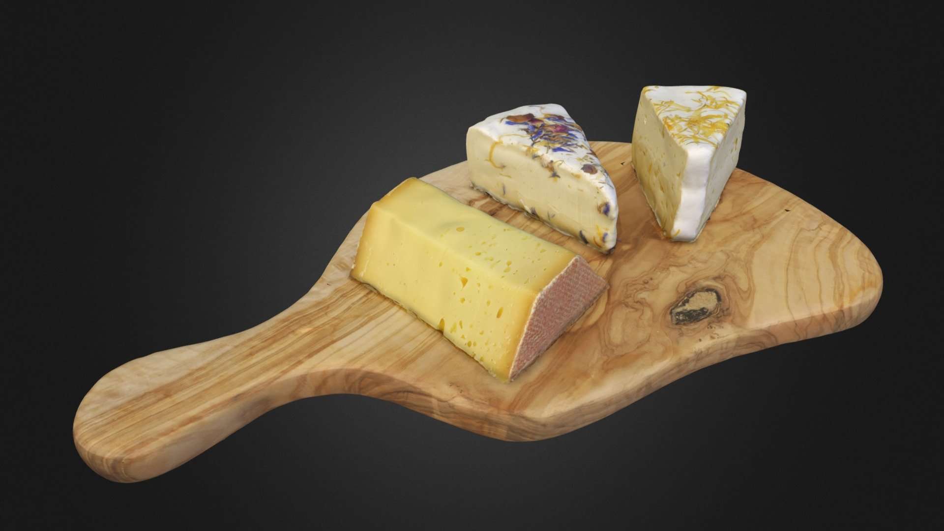 Sunday breakfast cheese board