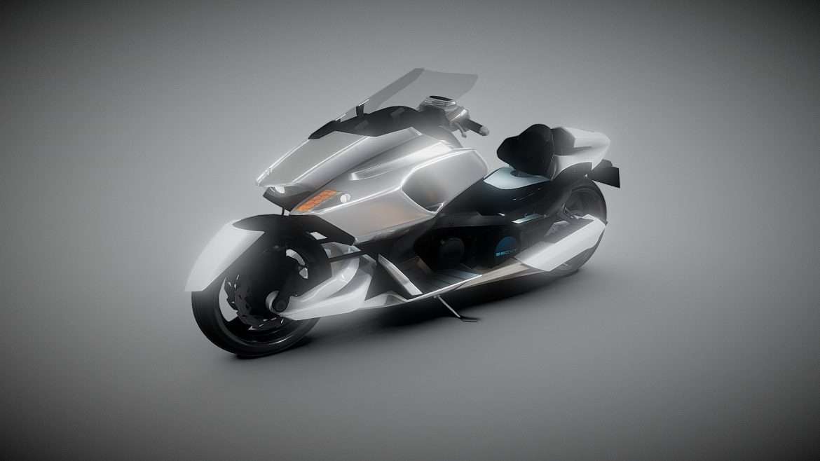 suzuki g strider 3d model