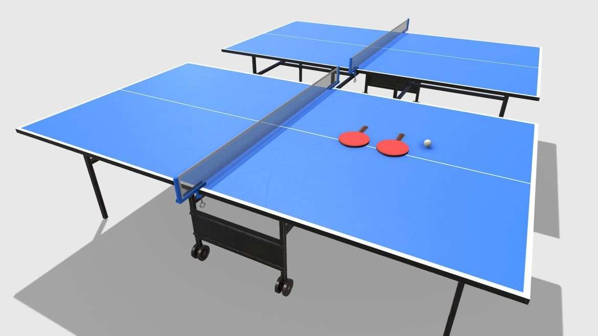 table tennis 3d model