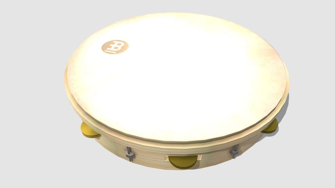 tambourine 3d model