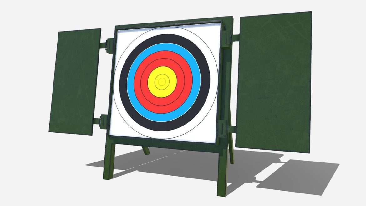 target 3d model