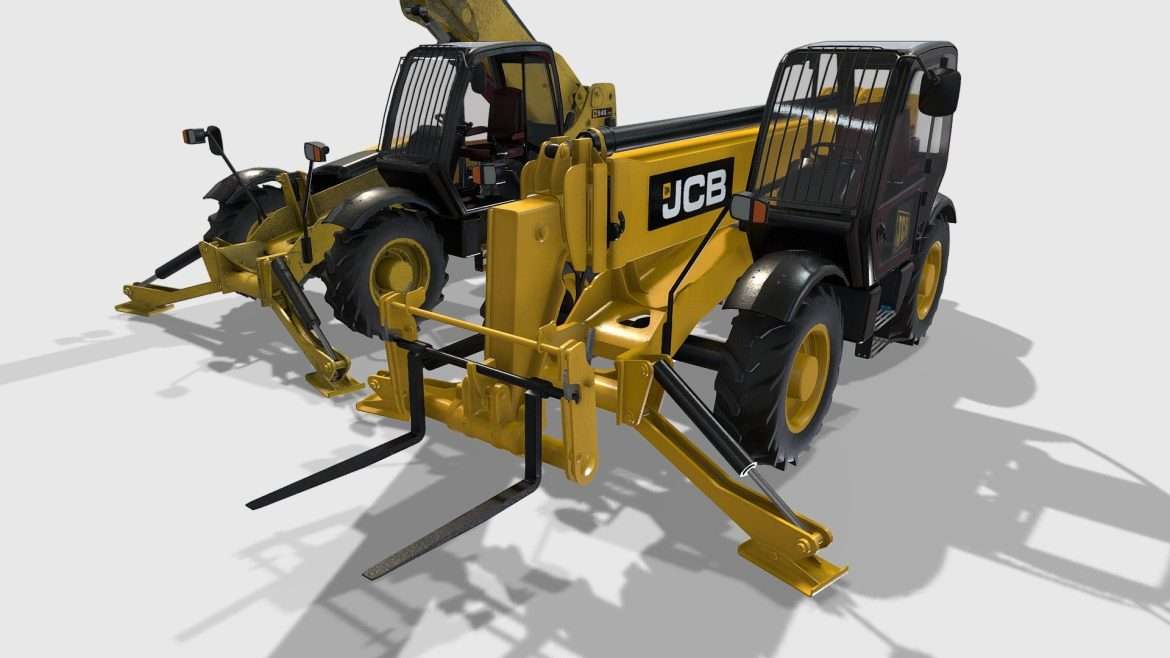telehandler 3d model