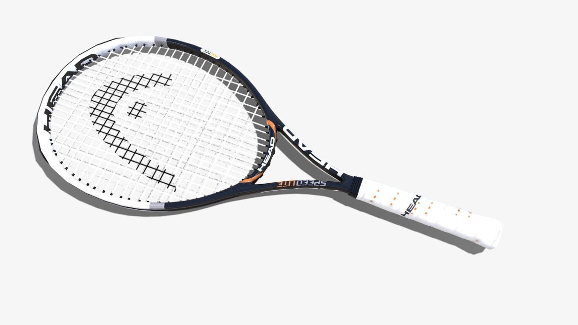 tennis racket 3d model