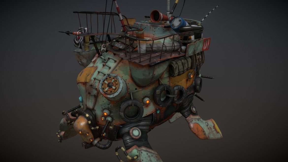 the archelon 3d model