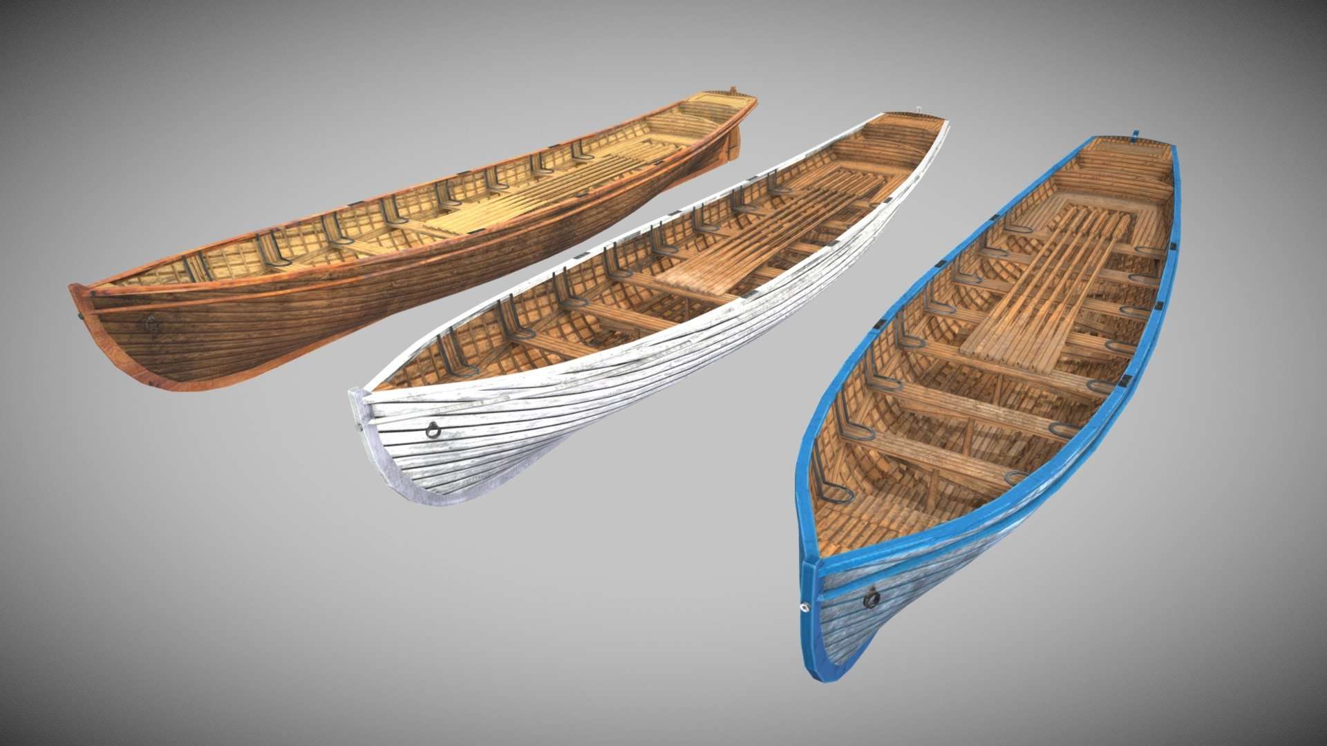 Three Boats