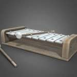 Toy xylophone