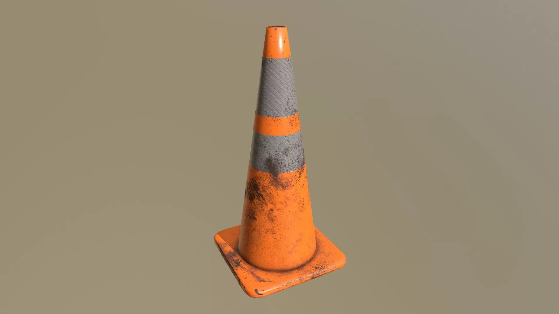 Traffic Cone (Worn 28 Inch)