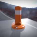 Traffic Delineator Flexipoller (300mm) low-poly