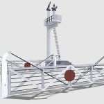 train crossing 3d model