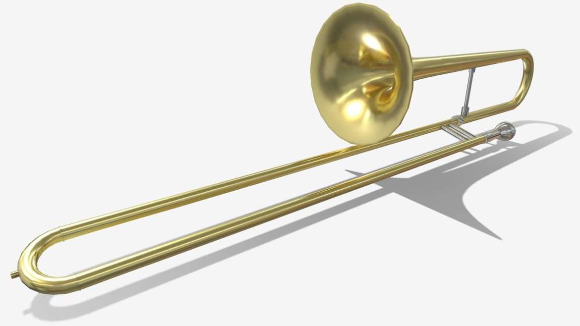 trombone 3d model