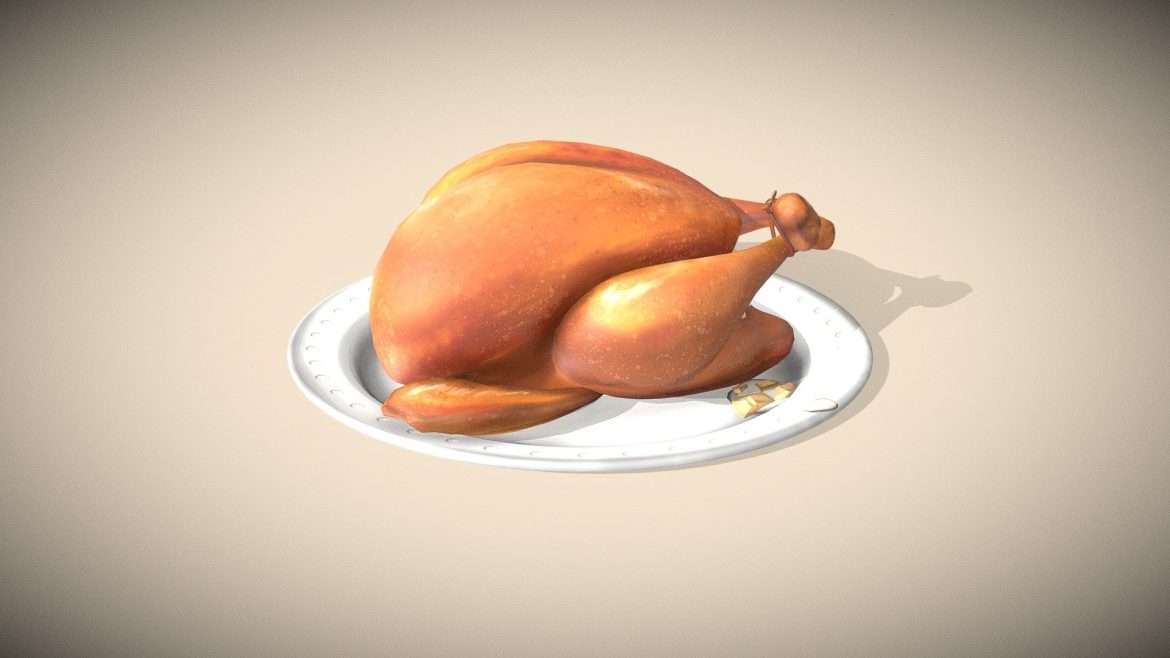 turkey 3d model