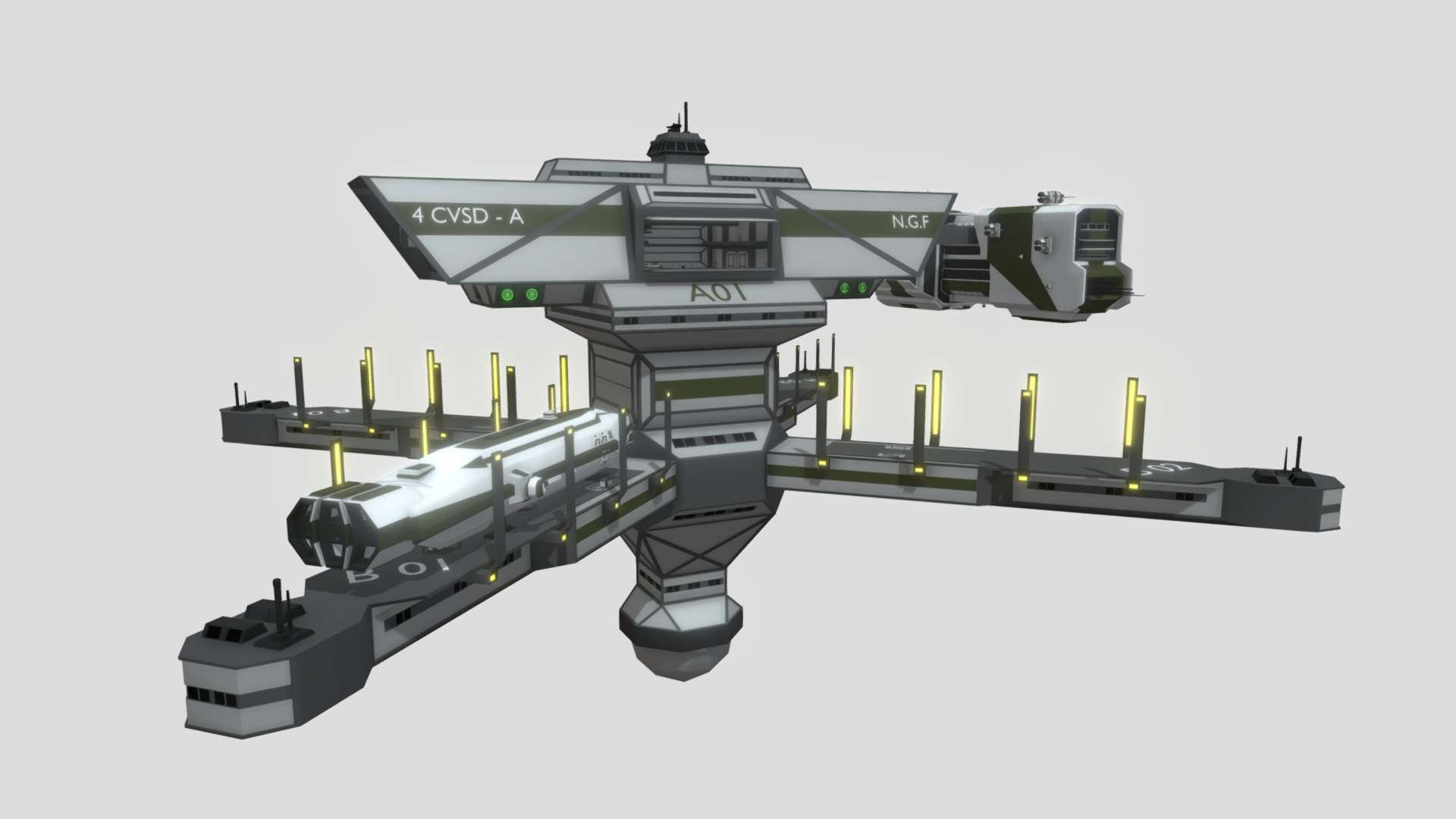 Type 4CVSD – A Space Dock