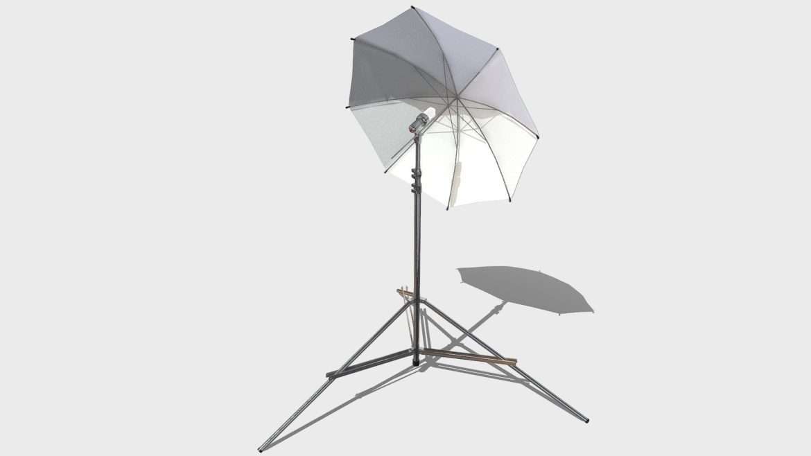 umbrella light 3d model