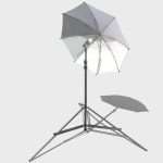 umbrella light 3d model