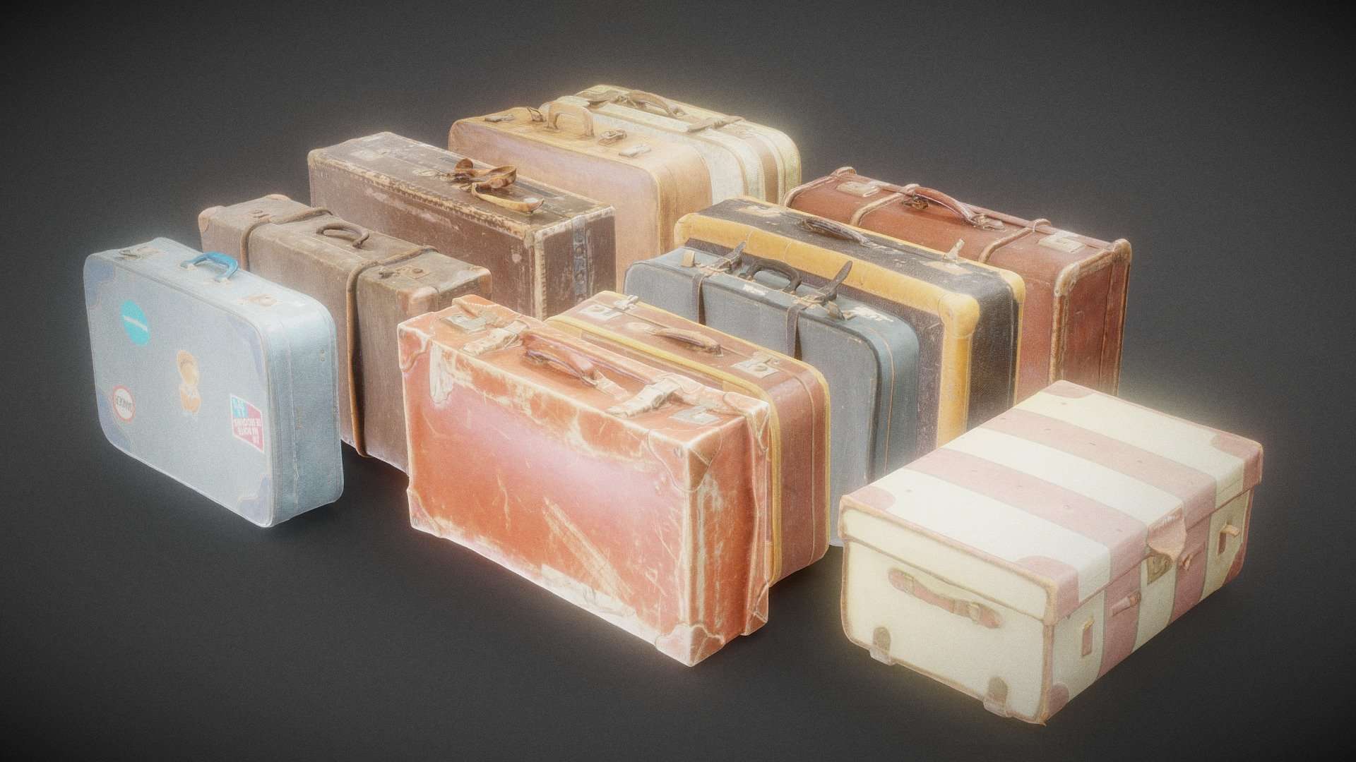 Vintage Suit Case Collection