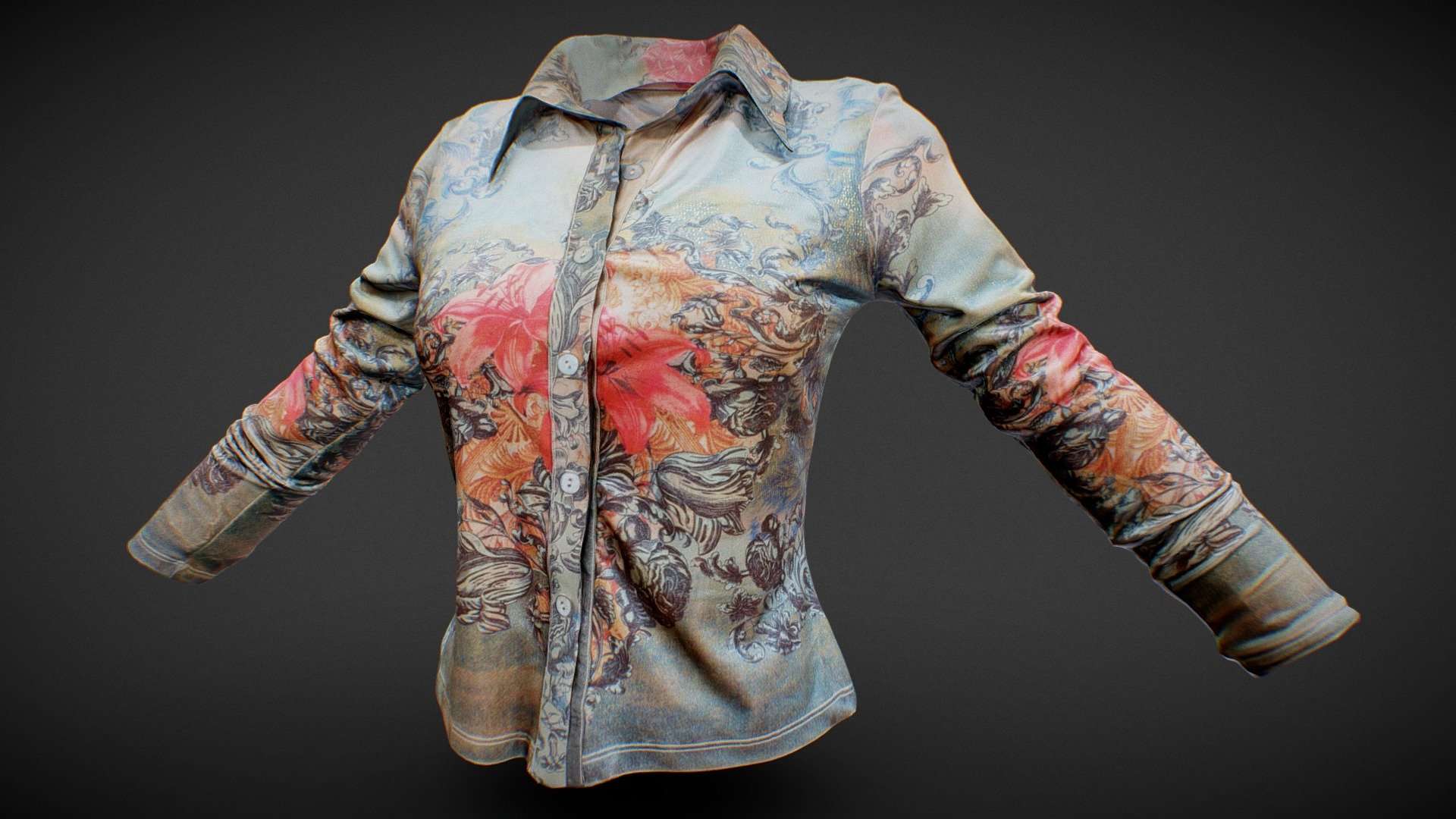 Vintage Top Flower