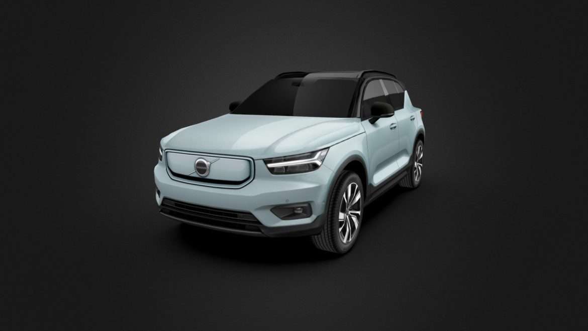 volvo xc40 recharge 2020 3d model