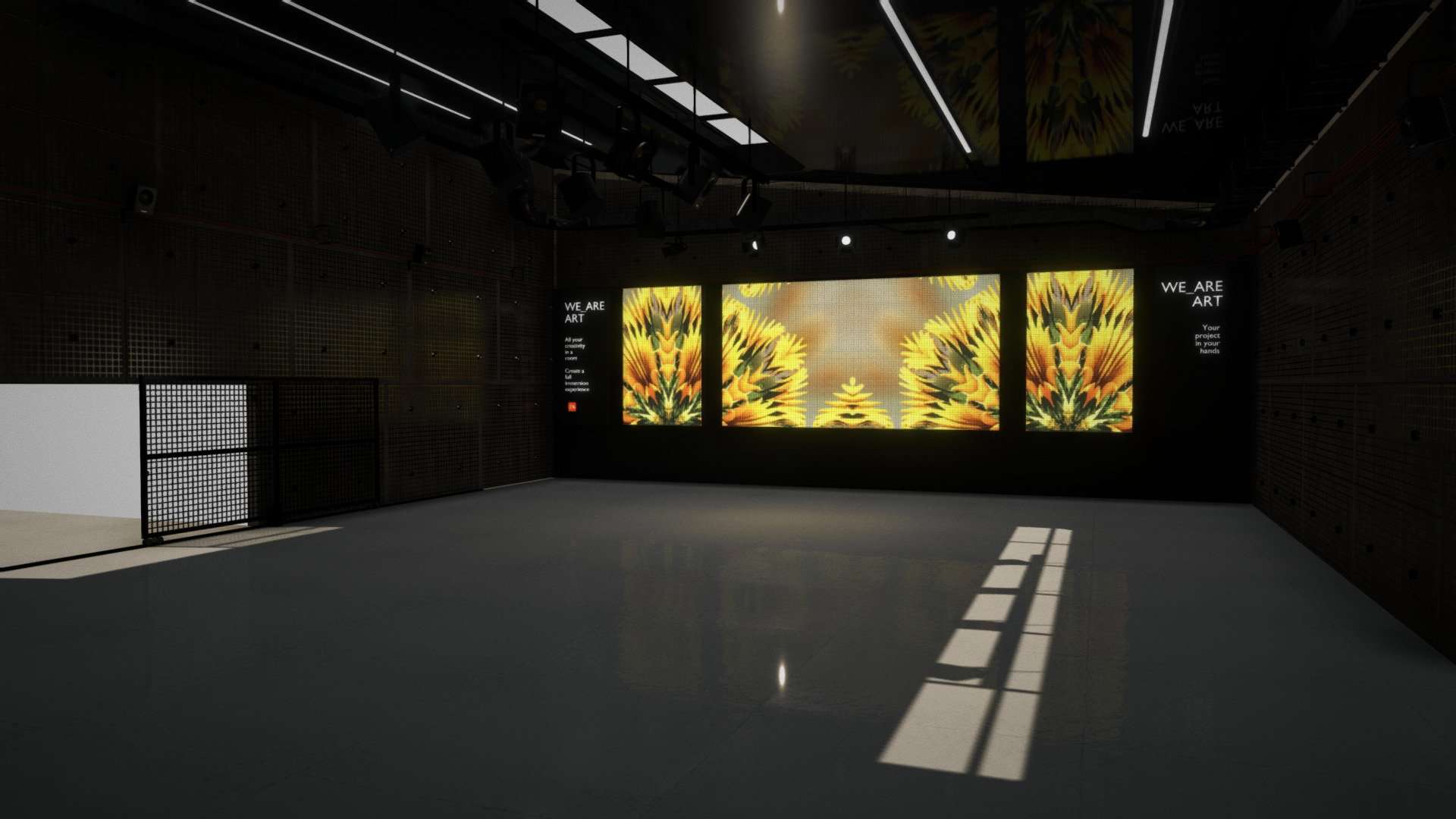 VR Industrial Showroom & Product Showcase