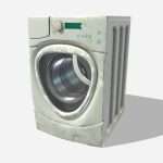 washing machine 3d model