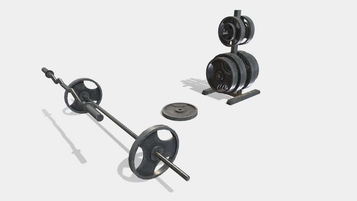 weights 3d model