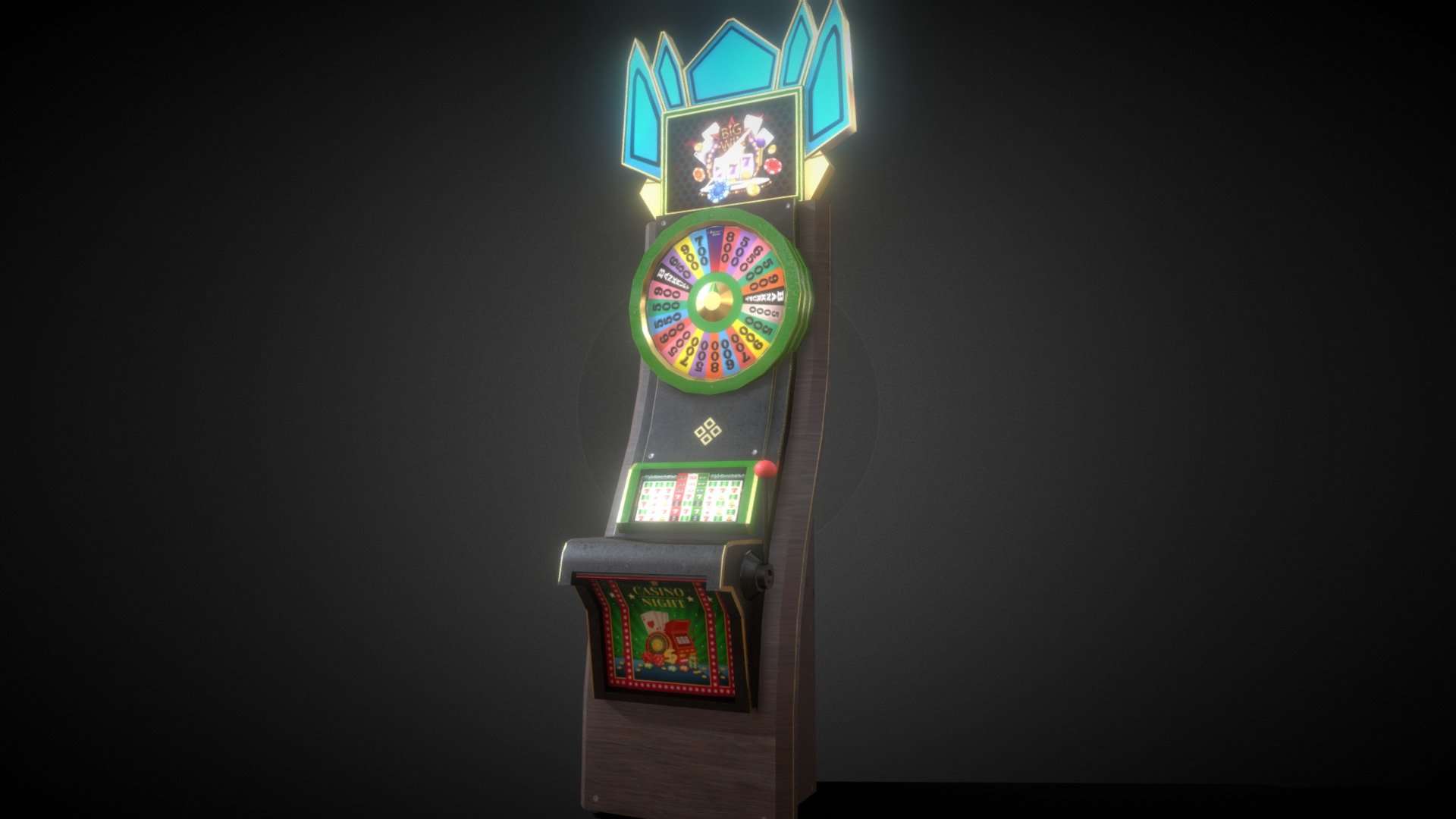 Wheel Of Fortune Casino Game Asset _ 2