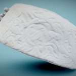 White Pattern Hat