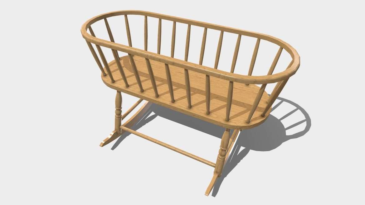 windsor cradle 3d model
