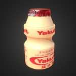 yakult game ready 3d model