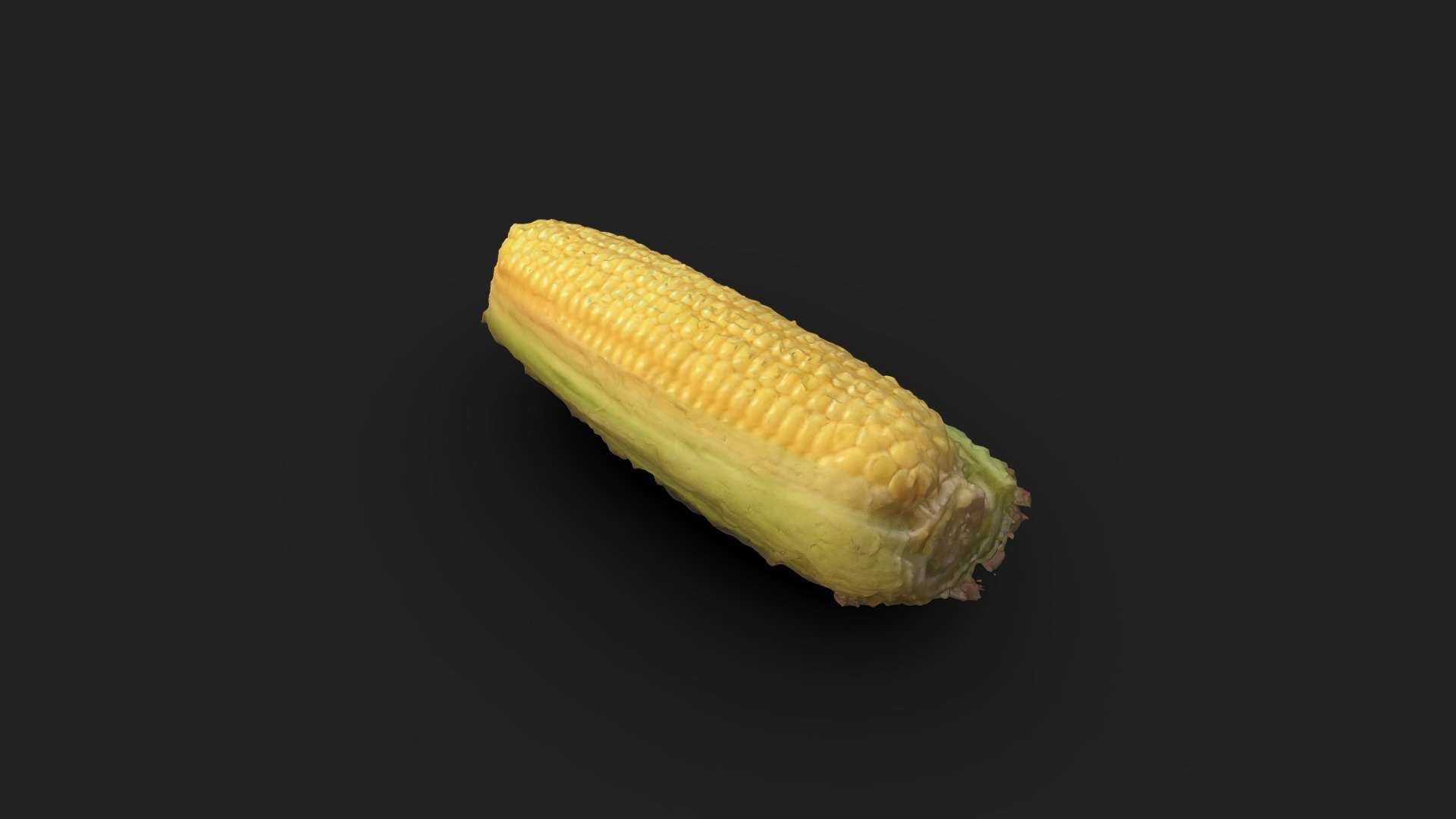 Yellow Corn 3D model