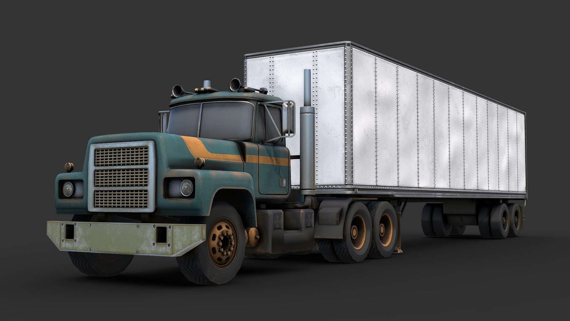 1980’s Semi Truck