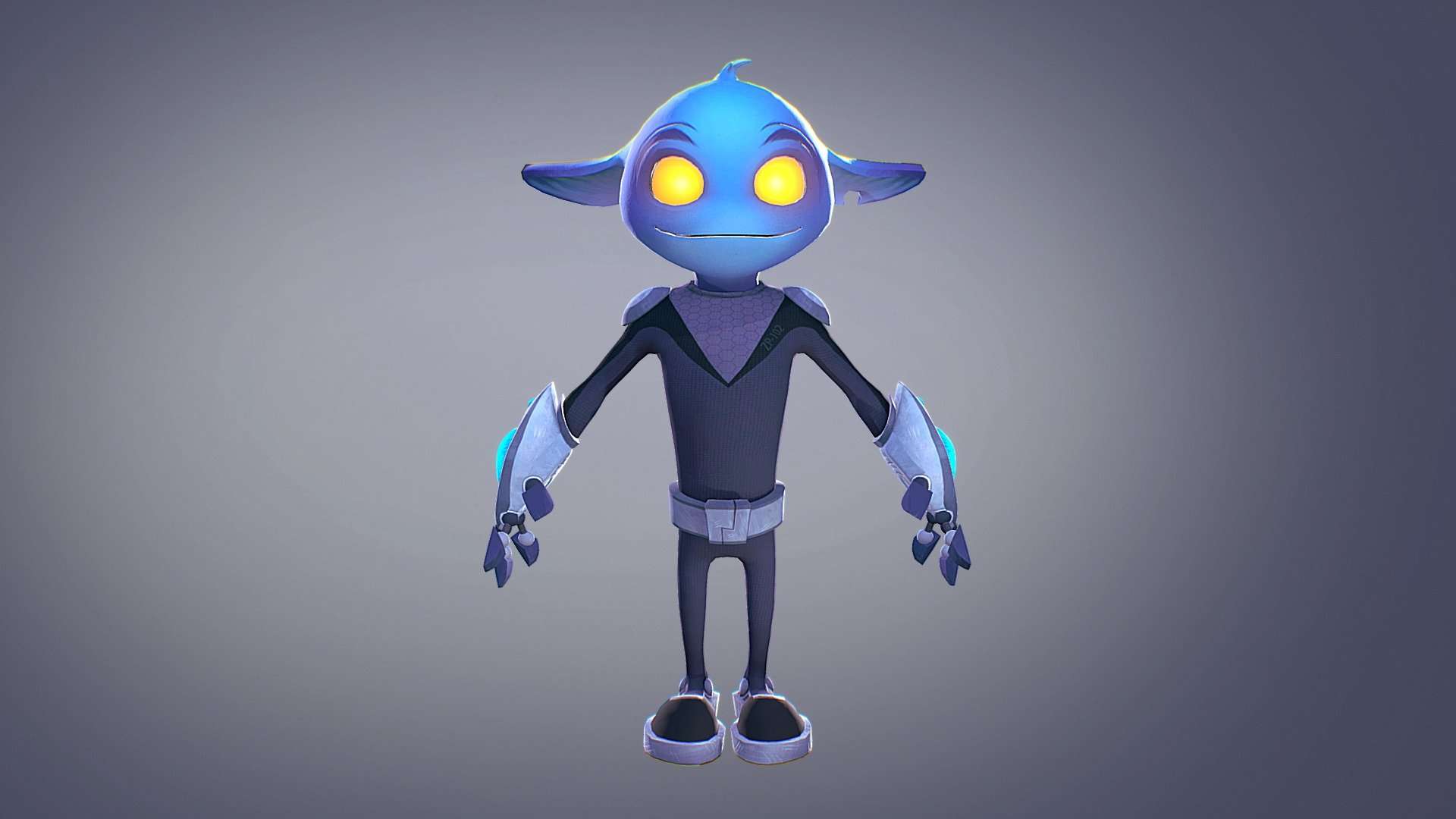 Alien Character | A-pose