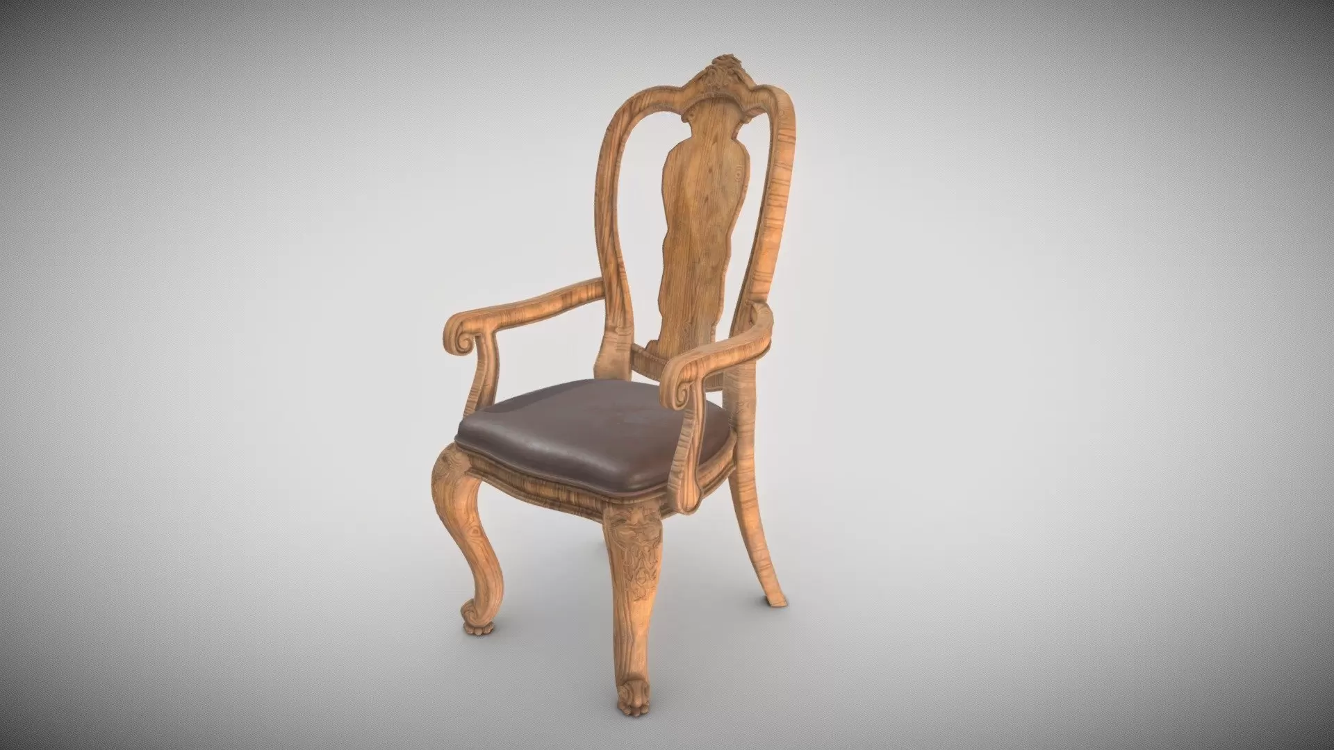 Antique Furniture – 3D Chair