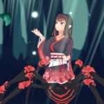 arachne and the spirits of the forest 3d model