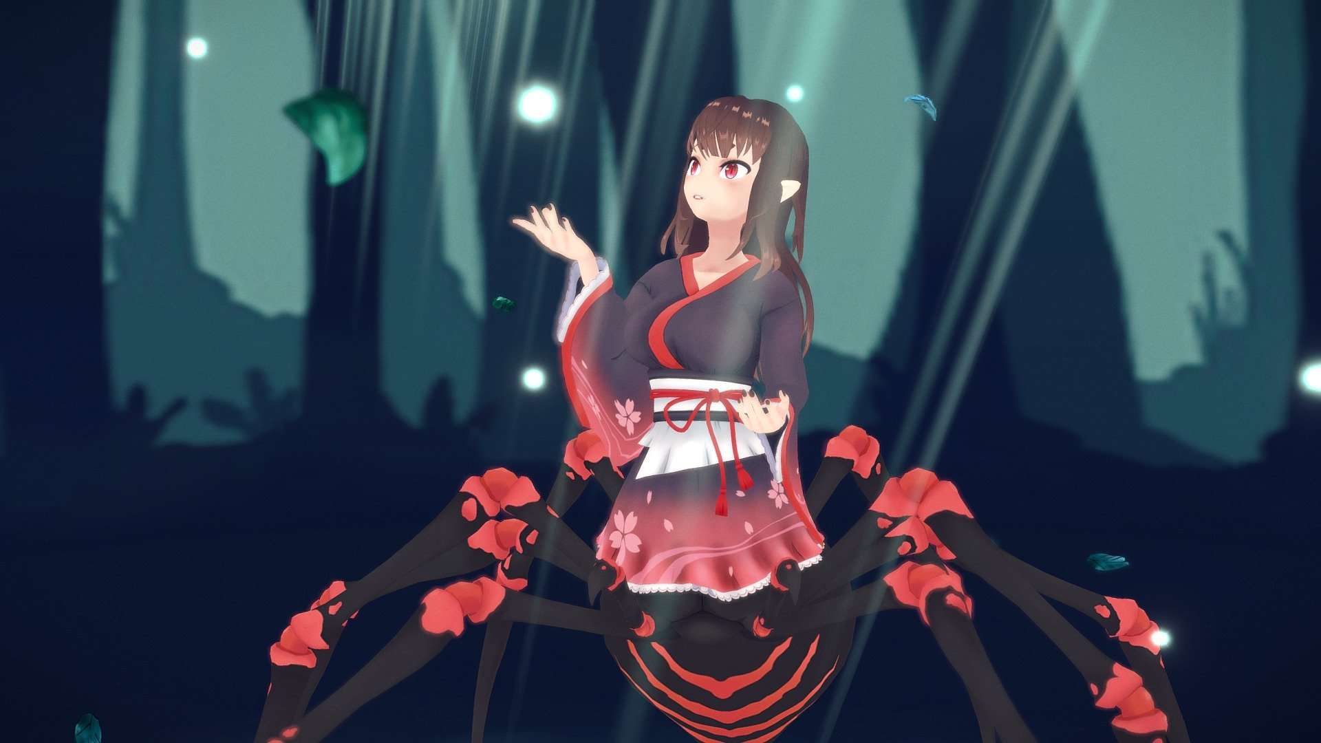 Arachne and the Spirits of the Forest