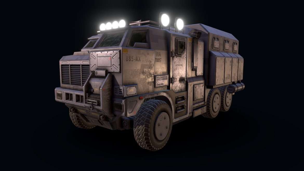 arachnid truck 3d model