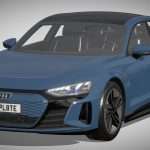 audi rs e tron gt 3d model