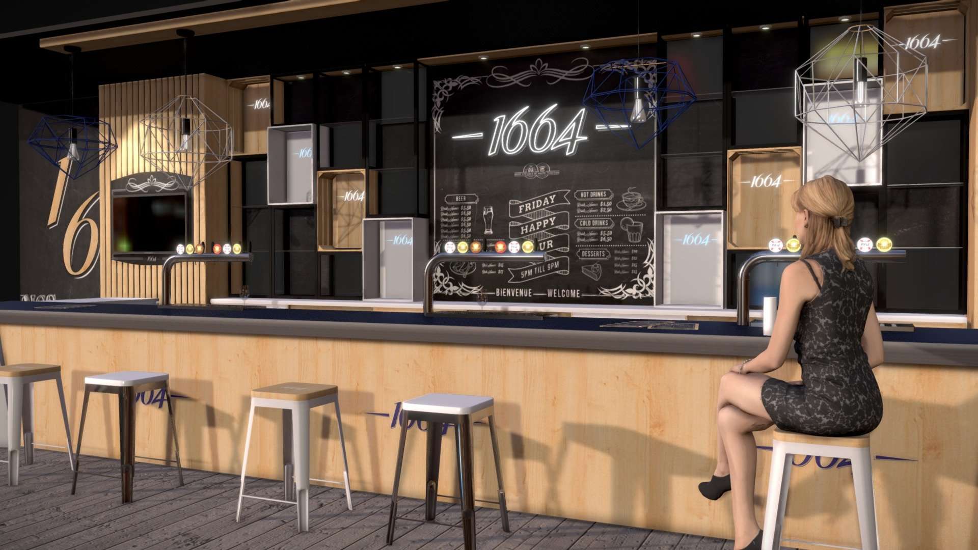 Bar restaurant interior design architecture