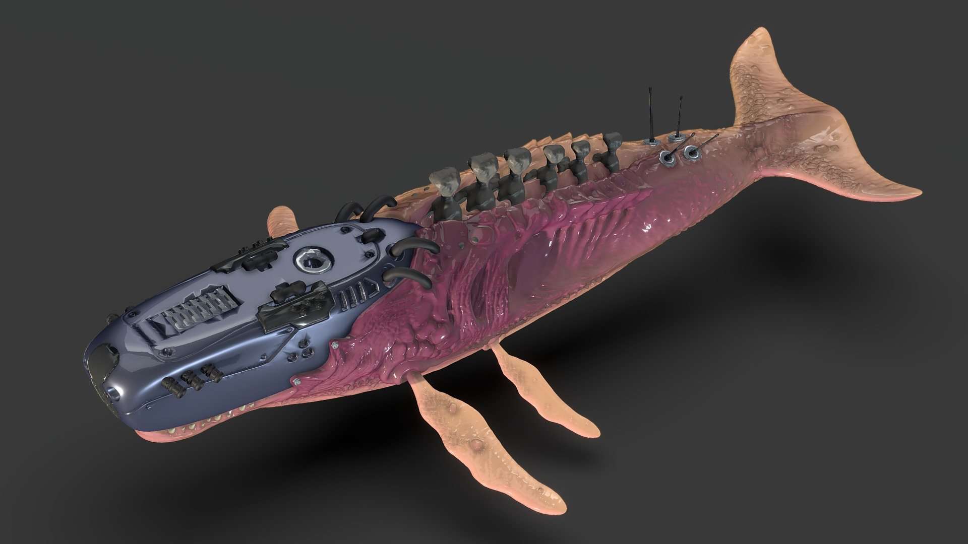 Biomechanical Whale