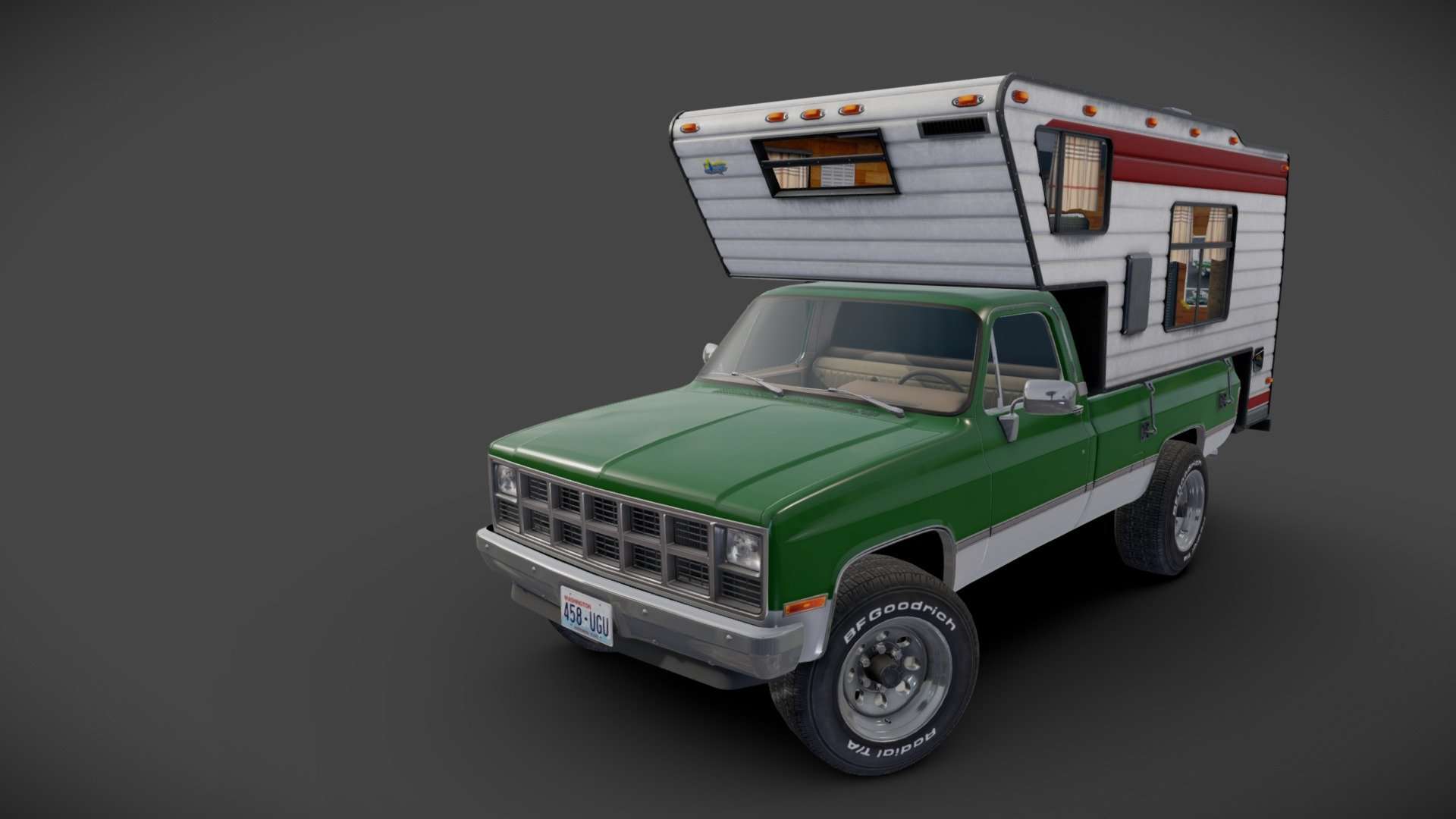 Camper truck 1983
