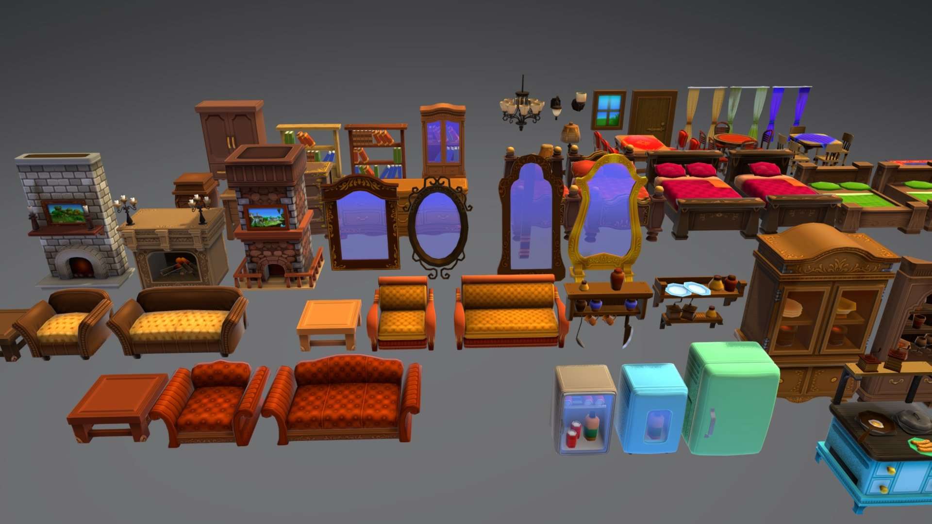 Cartoon Interior